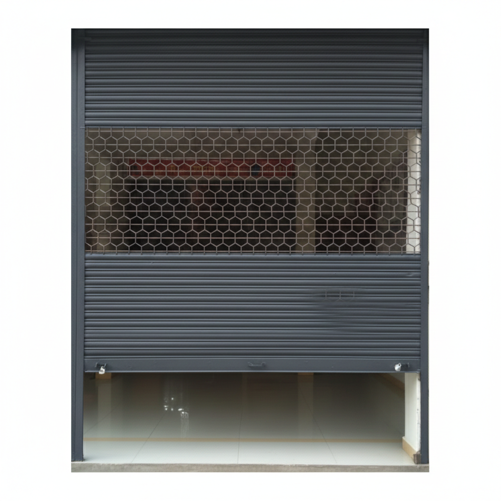Grill Perforated Rolling Shutter